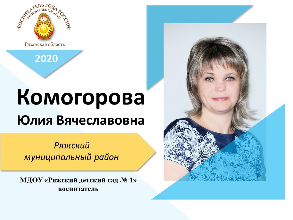 КомогороваЮлия Вячеславовна КомогороваЮлия Вячеславовна