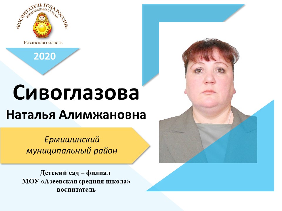 СивоглазоваНаталья Алимжановна СивоглазоваНаталья Алимжановна