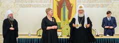 19 октября встреча Святейшего Патриарха Московского и всея Руси Кирилла с учителями