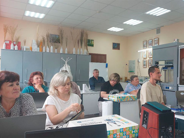 Завершение очных курсов повышения квалификации для педагогов центров «Точка роста»